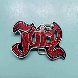 JUICY sparkle belt buckle